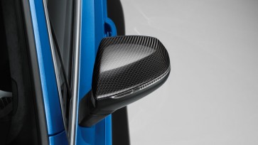 Carcasa del retrovisor exterior - en carbono para vehículos sin Audi Side Assist