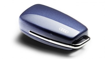 Carcasa para llave con aros Audi - azul utopía