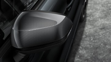 Carcasas de retrovisores exteriores - en carbono para vehículos sin Audi Side Assist