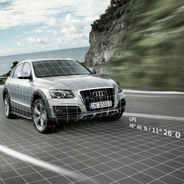 Soporte GPS para asistente de localización Audi
