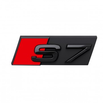 Denominación de modelo S7 en negro