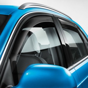 Deflector de aire delantero, para vehículos con moldura del hueco para el cristal de goma