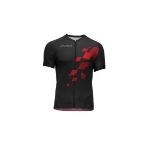 Camisa ciclista, Audi Sport -Negro