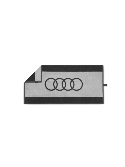 Toalla Audi gris oscuro 50x100cm