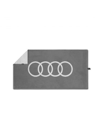 Toalla Audi, gris claro, 50x100 cm