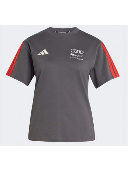 Camiseta Audi F1, gris, mujer