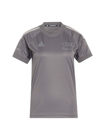 Camiseta réplica piloto Audi F1, gris, mujer