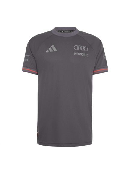 Camiseta auténtica piloto Audi F1, gris, hombre