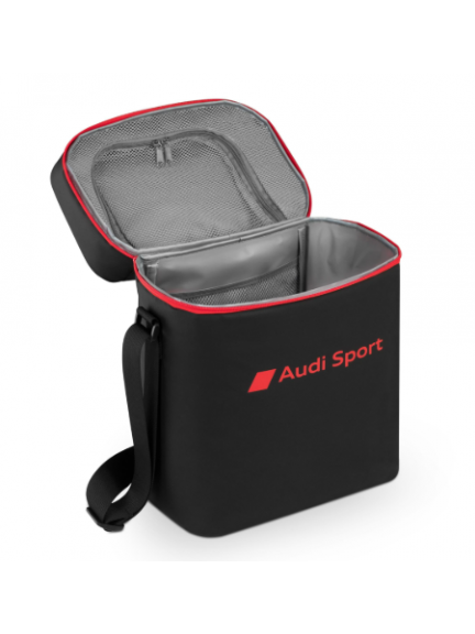 Bolsa nevera Audi Sport negra/rojo
