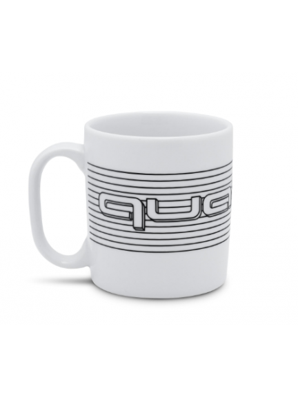 Taza quattro, blanca