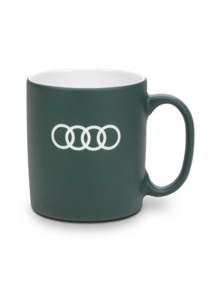 Taza Audi, gris-verde