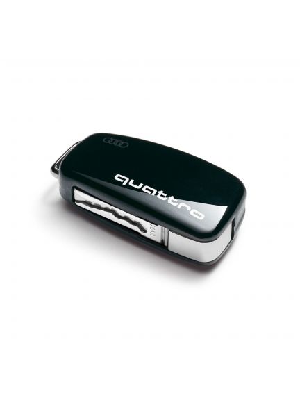 carcasa para llave, negro brillante